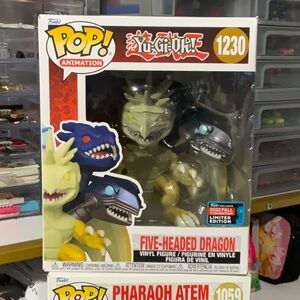 Yu-Gi-Oh! Five-headed dragon Funko pop.
